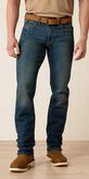 Rebar M5 Straight DuraStretch Edge Stackable Straight Leg Jean Front